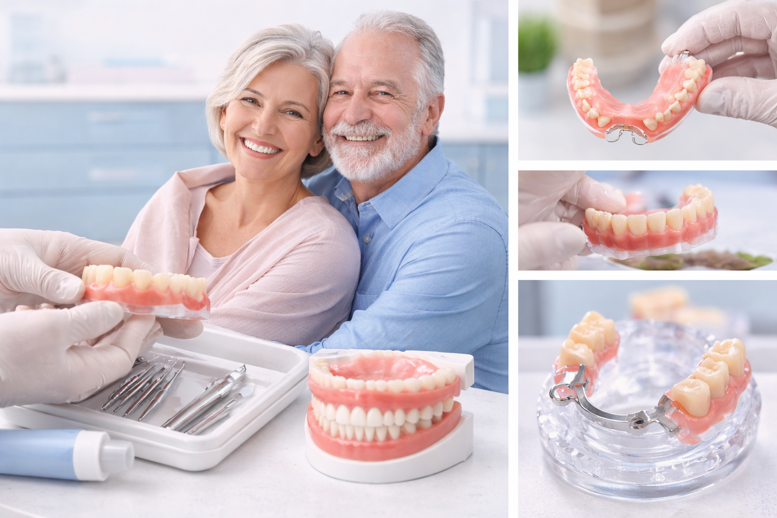 Comfortable Dental Dentures