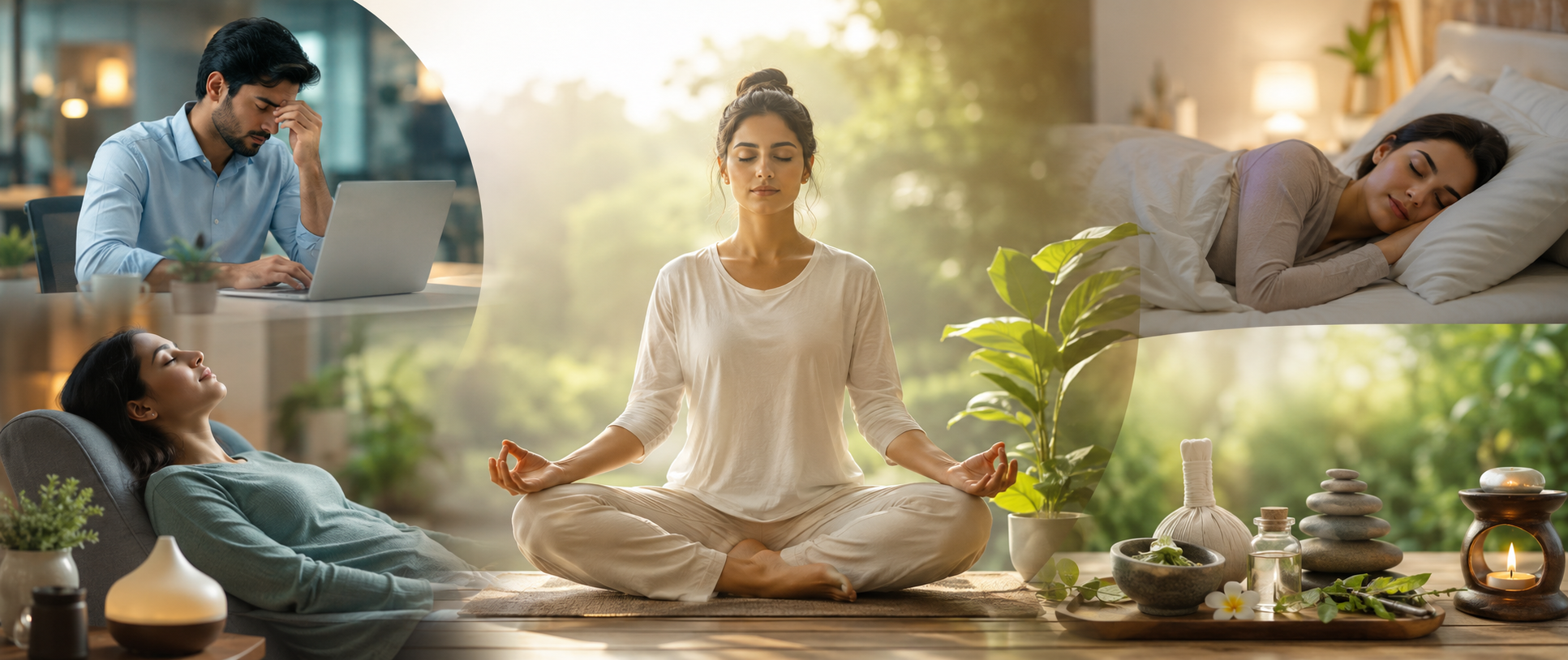 Ayurvedic Treatment for Anxiety, Insomnia & Stress Relief