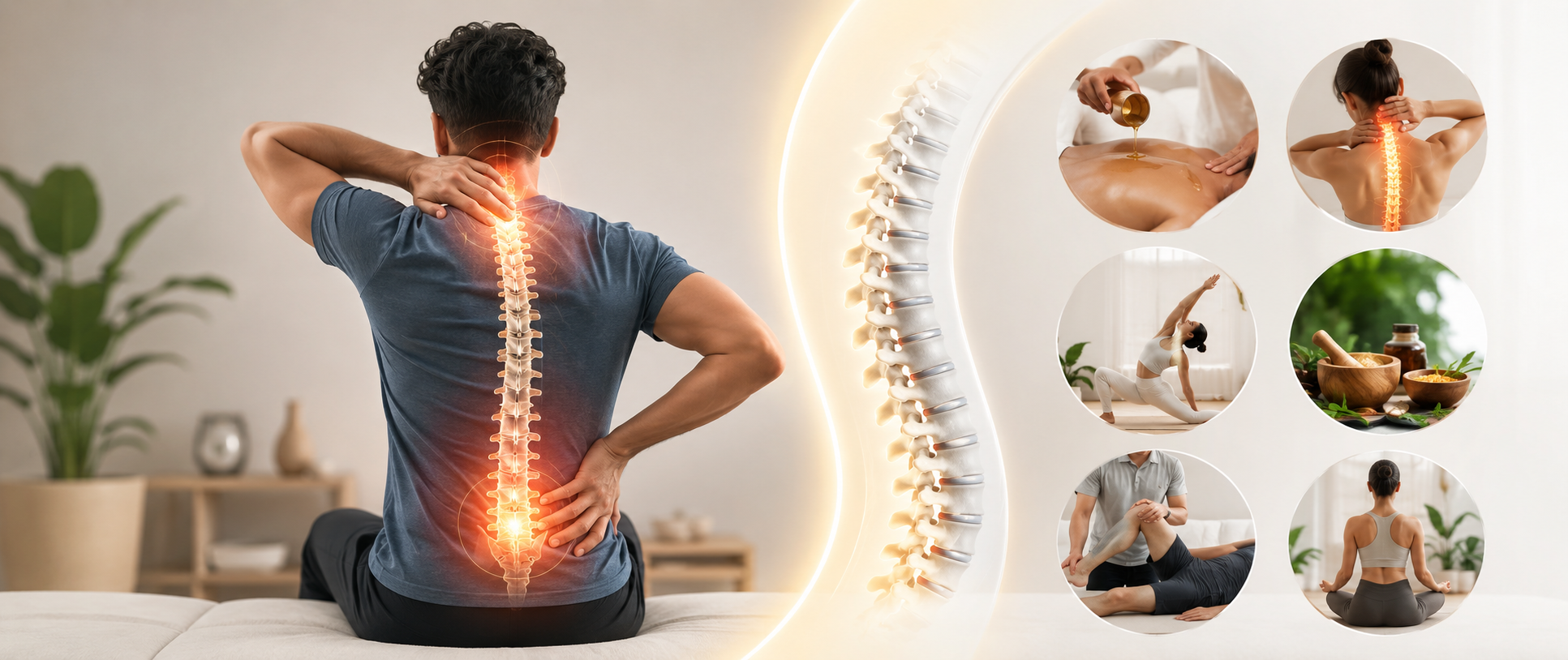 Ayurvedic Treatment for Slip Disc, Sciatica & Spine Pain in Pune