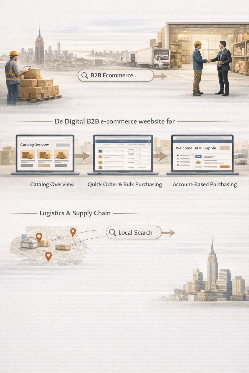 B2B Ecommerce Platforms in New York and the Evolution of Trade